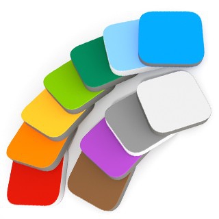 Plates of the walls made of colourful triple layered 15 mm HDPE polyethylene, in the highest quality, totally damp-proof and  resistant to UV.